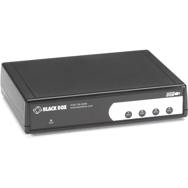 Black Box USB Hub, RS-232-RS-422-RS-485, 4-Port