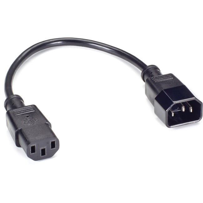 Black Box Power Cord - IEC-60320-C13 to IEC-60320-C14, 1-ft. (0.3-m)