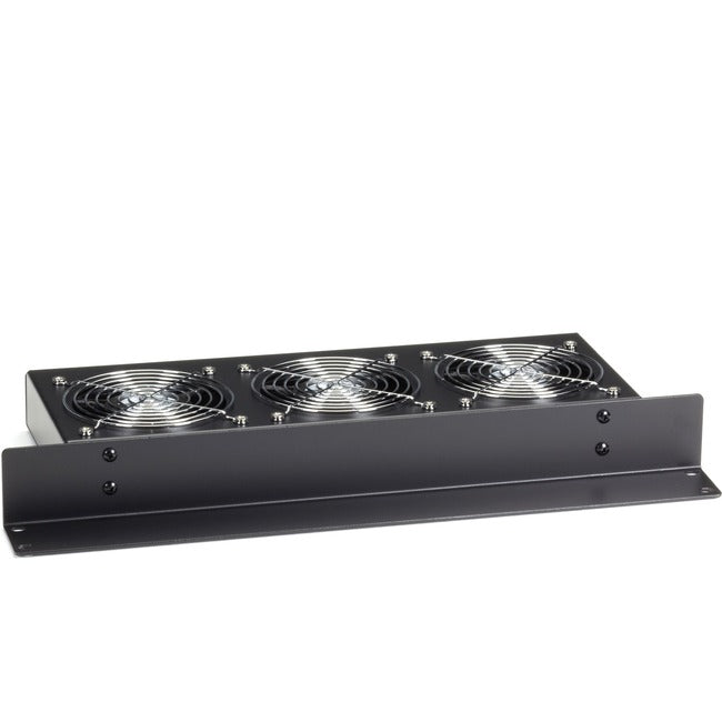 Black Box Horizontal Rackmount Fan Tray - 1U, 19" , (3) Fans