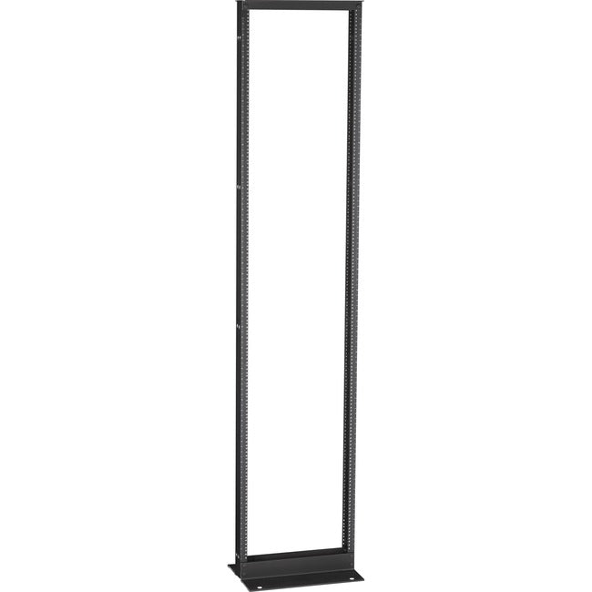 Black Box 2-Post Premier Aluminum Distribution Rack, 96" (51U), Black Finish