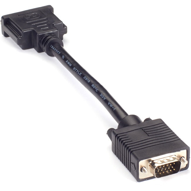 Black Box VGA to DVI-I Video Adapter Dongle, Male-Female