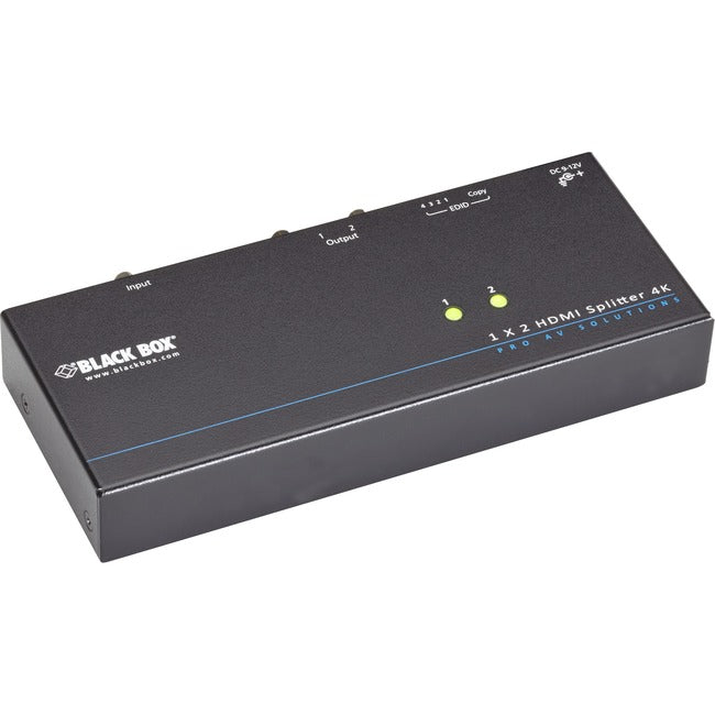 Black Box 4K HDMI Splitter - 1 x 2