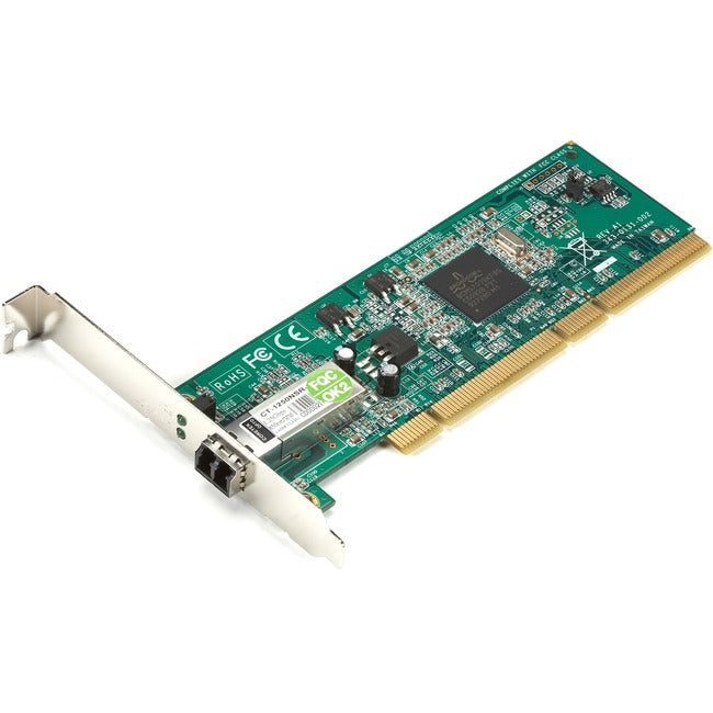 Black Box PCI Fiber Adapter, 1000BASE-SX, 64--32-Bit, Multimode, LC