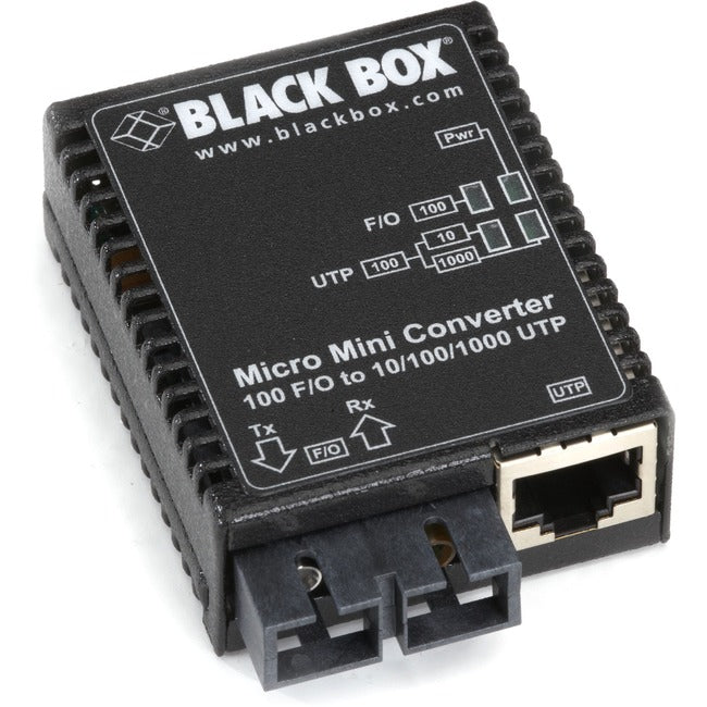 Black Box Micro Mini LMC404A Transceiver-Media Converter