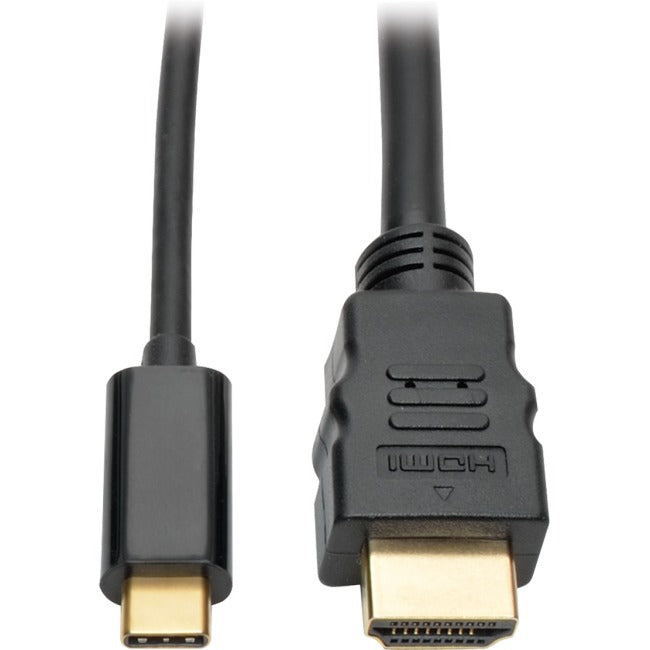 Tripp Lite USB C to HDMI Adapter Cable (M-M), 3840 x 2160 (4K x 2K) @ 30 Hz, 3 ft