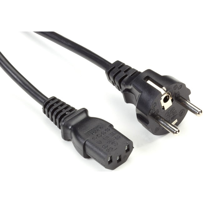 Black Box International Power Cord - CEE 7-7 "Schucko" to IEC-60320-C13, 2-m (6.5-ft.)