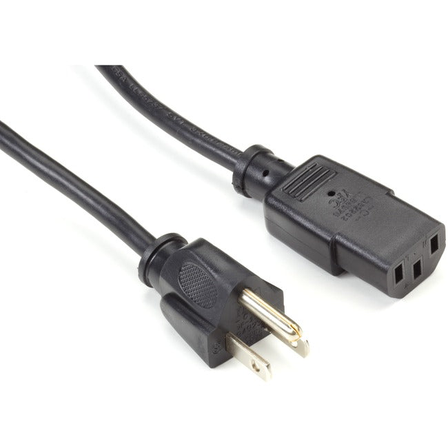 Black Box Power Cord - NEMA 5-15P to IEC-60320-C13, 2-m (6.5-ft.)