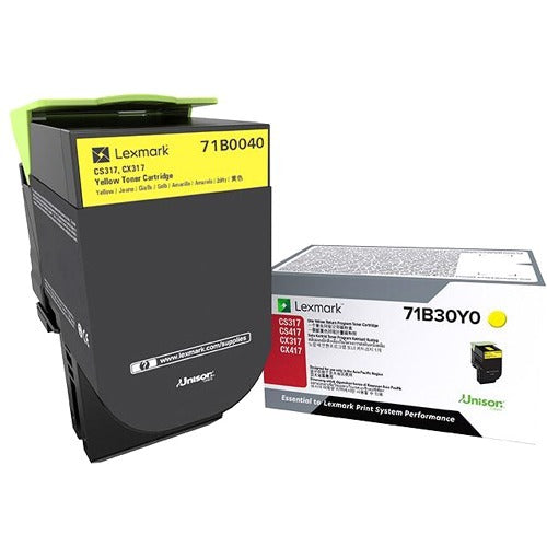 Lexmark Unison Original Toner Cartridge - Yellow