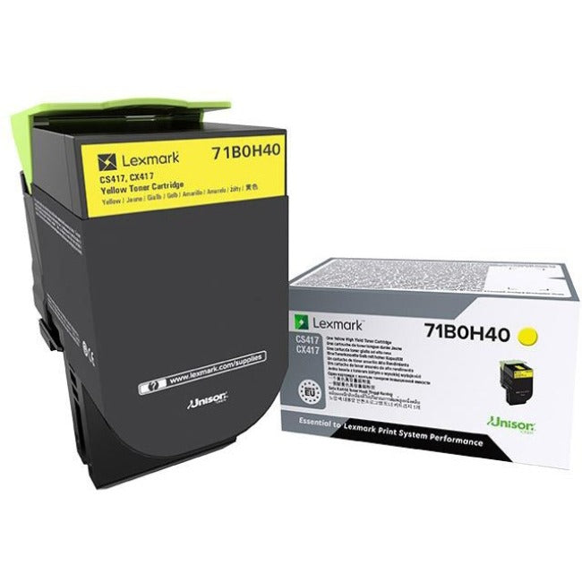 Lexmark Unison Original Toner Cartridge - Yellow