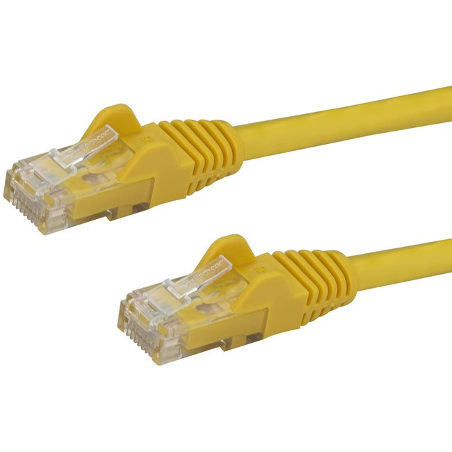 StarTech.com 20ft CAT6 Ethernet Cable - Yellow Snagless Gigabit - 100W PoE UTP 650MHz Category 6 Patch Cord UL Certified Wiring-TIA