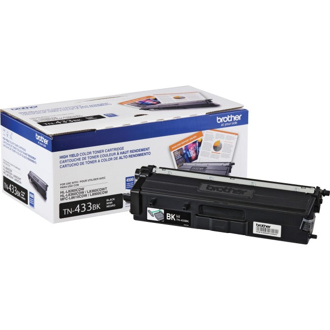 Brother TN433BK Original Toner Cartridge - Black