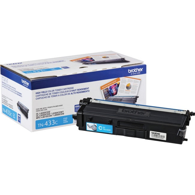 Brother TN433C Original Toner Cartridge - Cyan