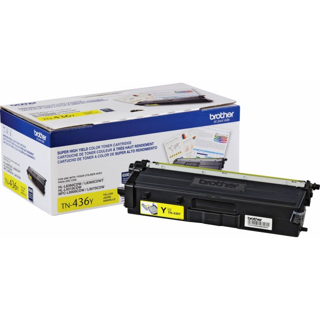 Brother TN436Y Original Toner Cartridge - Yellow