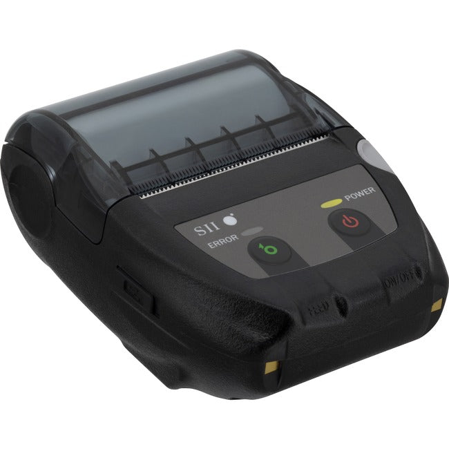 Seiko MP-B20 Mobile, Retail, Healthcare, Warehouse, Logistic Thermal Transfer Printer - Monochrome - Label/Receipt Print - USB - Bluetooth - Battery Included - With Cutter - Black