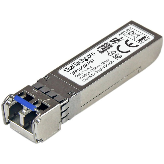 StarTech.com MSA Uncoded SFP+ Module - 10GBASE-LR - 10GE Gigabit Ethernet SFP+ 10GbE Single Mode Fiber (SMF) Optic Transceiver - 10km DDM