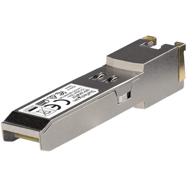 StarTech.com MSA Uncoded SFP+ Module - 10GBASE-T - 10GE Gigabit Ethernet SFP+ SFP to RJ45 Cat6-Cat5e Transceiver Module - 30m