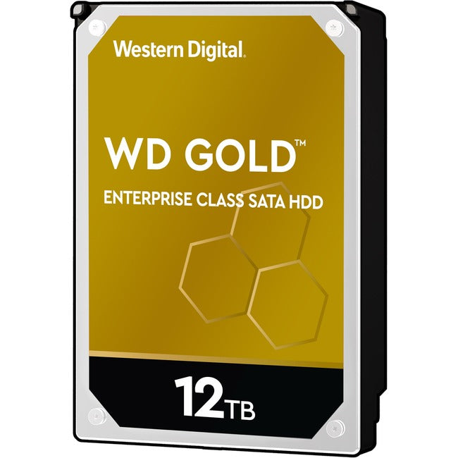 WD Gold WD121KRYZ 12 TB Hard Drive - 3.5" Internal - SATA (SATA-600)