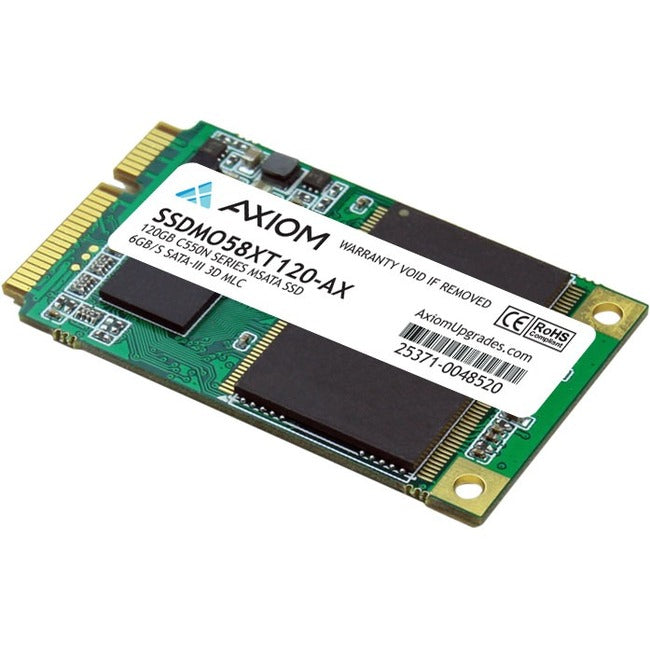 Axiom 120GB C550n Series mSATA SSD 6Gb-s SATA-III