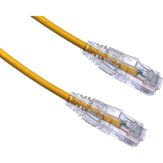 Axiom 3FT CAT6A BENDnFLEX Ultra-Thin Snagless Patch Cable 650mhz (Yellow)