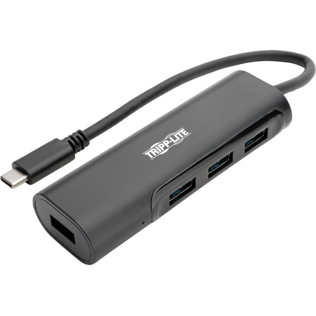 Tripp Lite 4-Port USB 3.1 Hub, 4x USB-A, Thunderbolt-Black