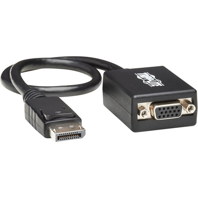 Tripp Lite DisplayPort to VGA Active Adapter - M/F, 1920 x 1200 (1080p), Black, 1 ft.