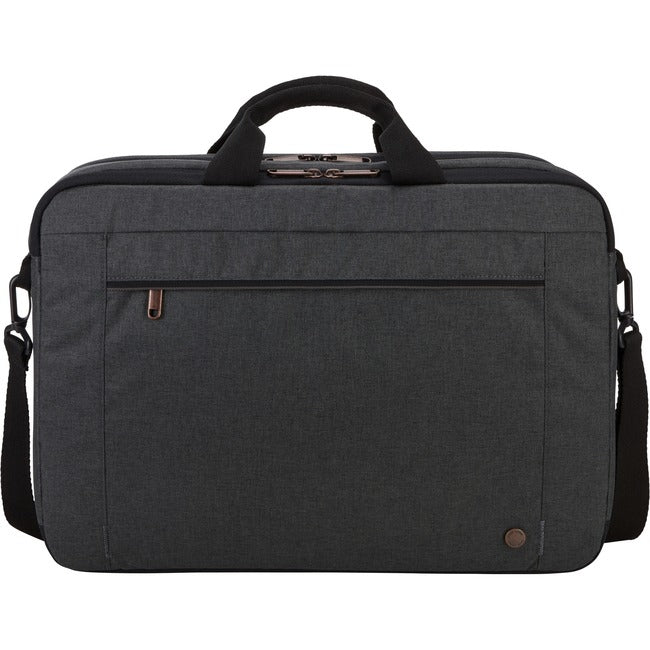 Case Logic Era Carrying Case for 15.6" Notebook, Tablet PC, File, Book, Headphone - Obsidian