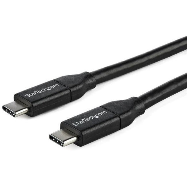 StarTech.com USB-C to USB-C Cable w- 5A PD - M-M - 1 m (3 ft.) - USB 2.0 - USB-IF Certified