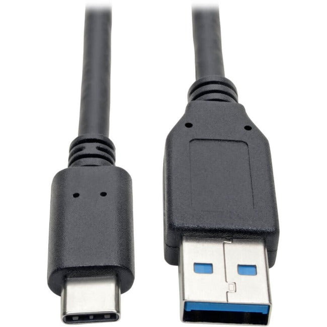 Tripp Lite USB 3.1 Gen 1 (5 Gbps) Cable, USB Type-C (USB-C) to USB Type-A M-M, 6-ft.