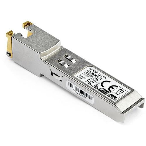 StarTech.com Cisco SFP-10GB-TC Compatible SFP+ Module - 10GBASE-T - 10GE Gigabit Ethernet SFP+ SFP to RJ45 Cat6-Cat5e Transceiver - 30m