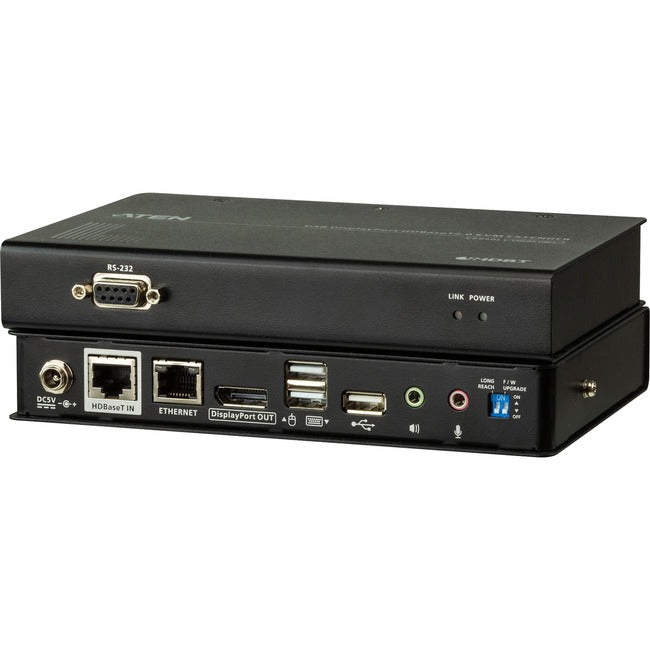 VanCryst USB DisplayPort HDBaseT 2.0 KVM Extender (4K@100 m)