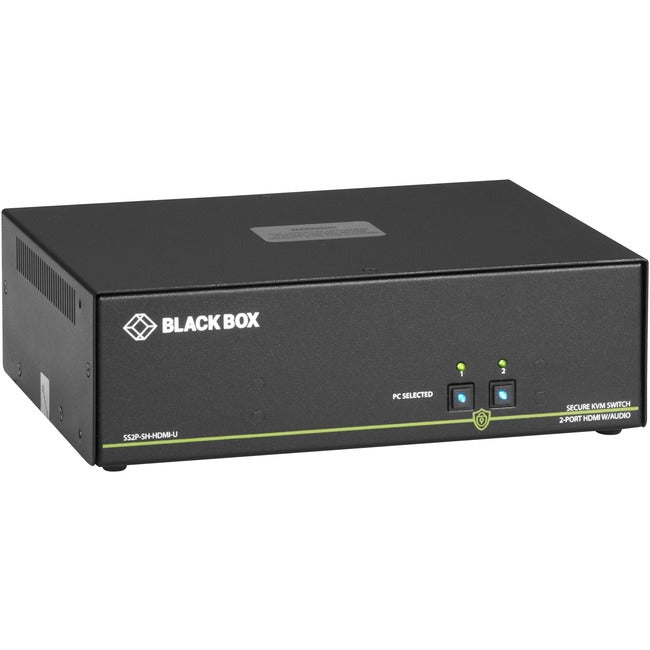 Black Box NIAP 3.0 Secure 2-Port Single-Head HDMI KVM Switch