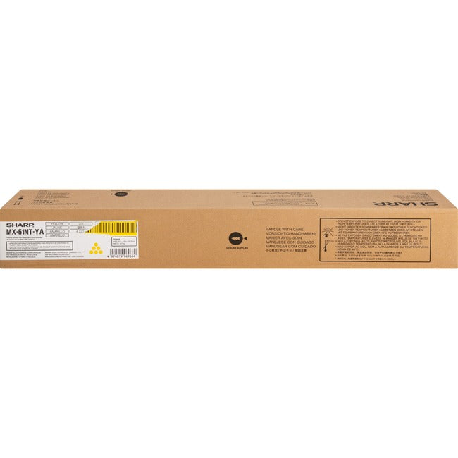 Sharp MX-61NT Original Toner Cartridge - Yellow