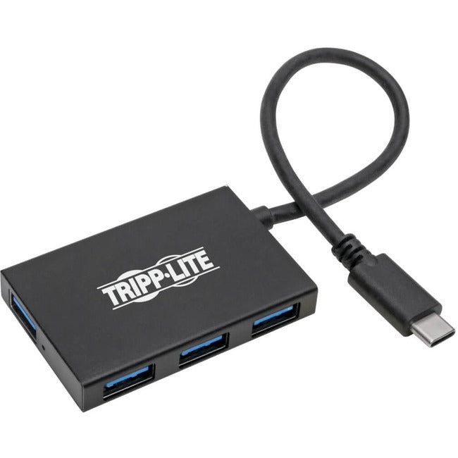 Tripp Lite U460-004-4A-AL USB 3.1 C Hub, 5 Gbps, Aluminum Housing