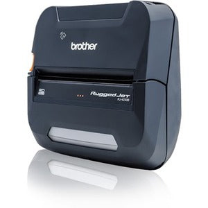 Brother RuggedJet RJ4230BL Mobile Direct Thermal Printer - Monochrome - Portable - Label-Receipt Print - USB - Serial - Bluetooth - Near Field Communication (NFC)