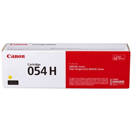 Canon 054H Original Toner Cartridge - Yellow