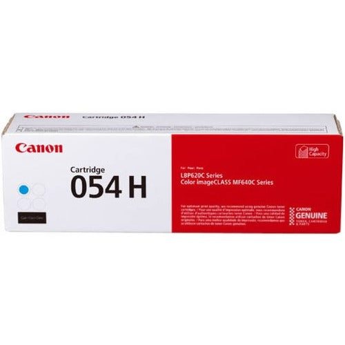 Canon 054H Original Toner Cartridge - Cyan