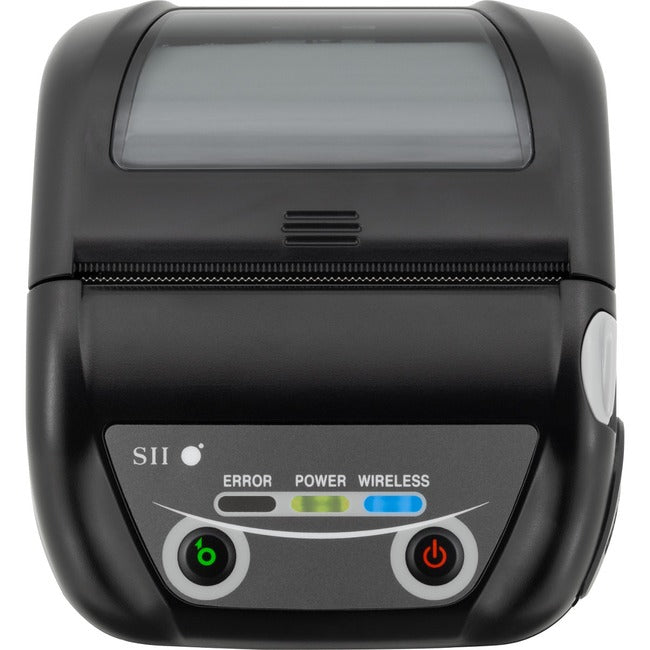 Seiko MP-B30 Mobile Thermal Transfer Printer - Monochrome - Receipt Print - USB - Bluetooth - Near Field Communication (NFC) - Battery Included - With Cutter - Black