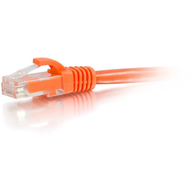 C2G 2ft Cat6a Snagless Unshielded (UTP) Network Patch Ethernet Cable-Orange