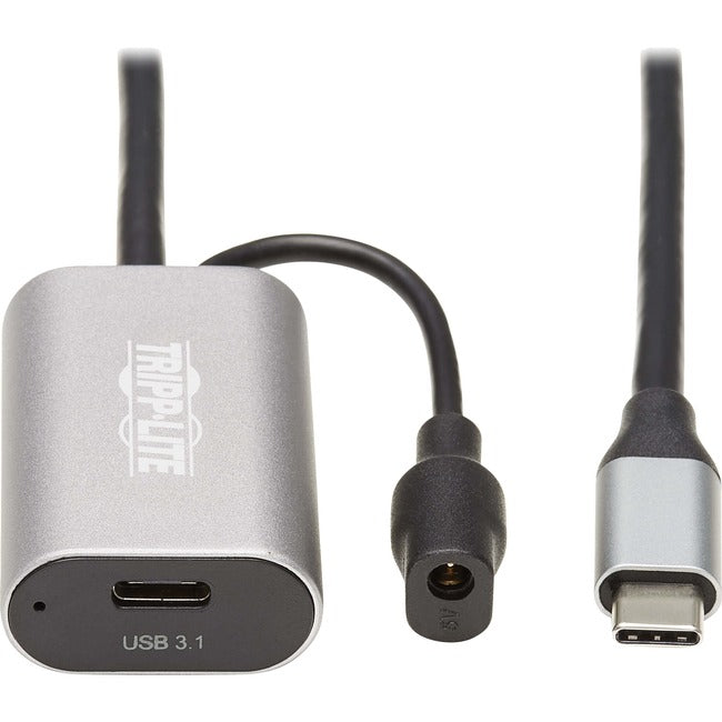 Tripp Lite U330-05M-C2C USB-C Active Extension Cable, USB-C to USB-C (M-F), 16 ft. (5 m)