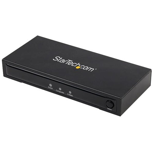 StarTech.com S-Video or Composite to HDMI Converter with Audio - 720p - NTSC and PAL