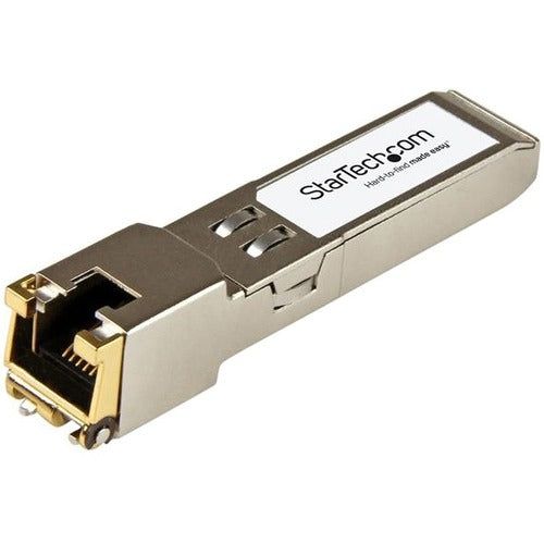StarTech.com Palo Alto Networks PAN-SFP-PLUS-T Compatible SFP+ Module - 10GBASE-T - 10GE SFP+ SFP+ to RJ45 Cat6-Cat5e Transceiver - 30m
