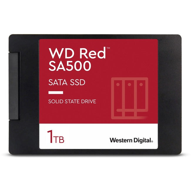 Western Digital Red WDS100T1R0A 1 TB Solid State Drive - 2.5" Internal - SATA (SATA/600)