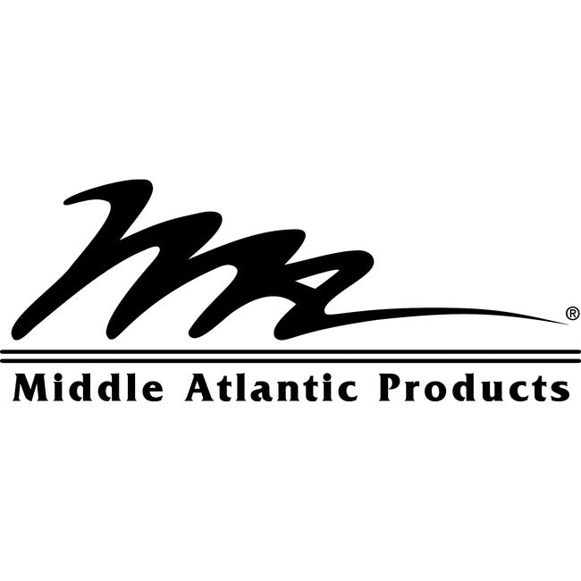 Middle Atlantic 4 SP. Low Profile Wall Rack, Plexi Top, Putty