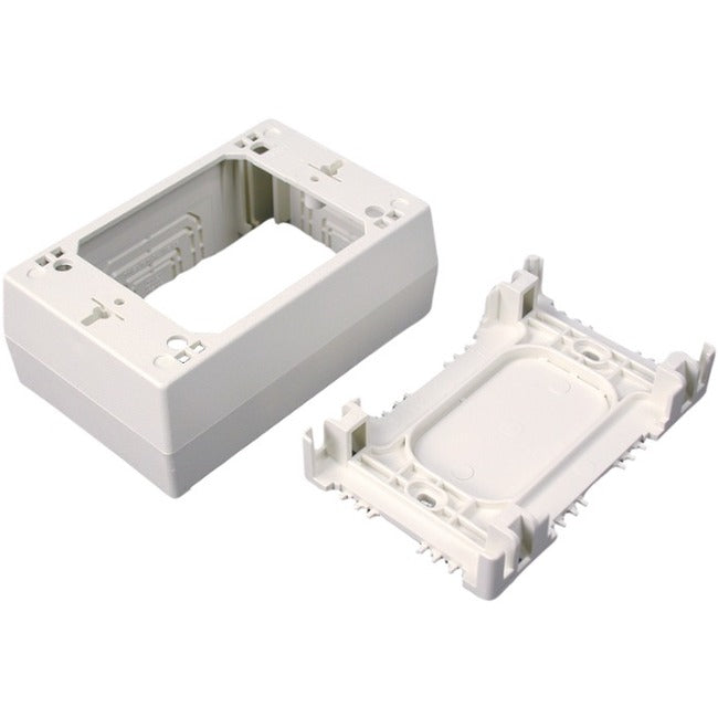 Wiremold NM2048 WH Sure Snap Deep Device Box, White