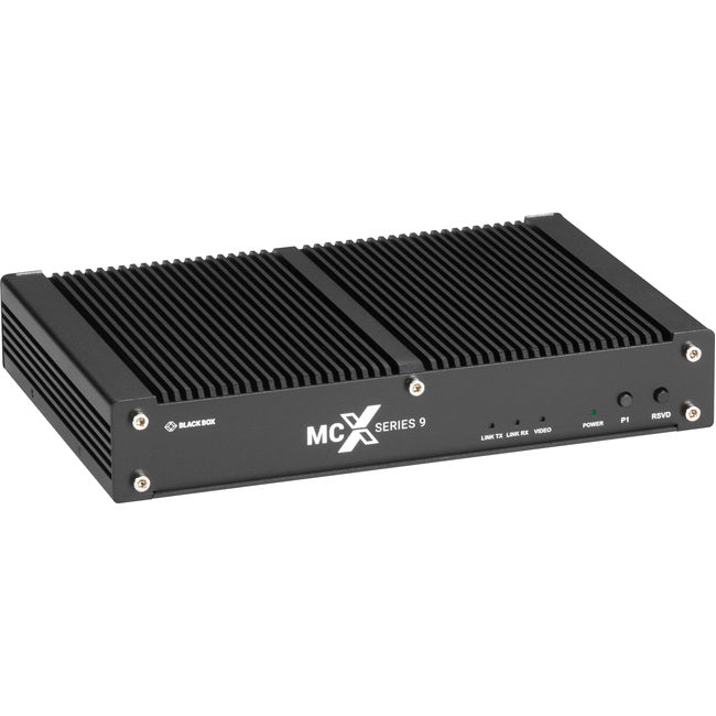 Black Box MCX S9 4K60 Network AV Encoder - HDMI 2.0, Scaling, 10-GbE Copper