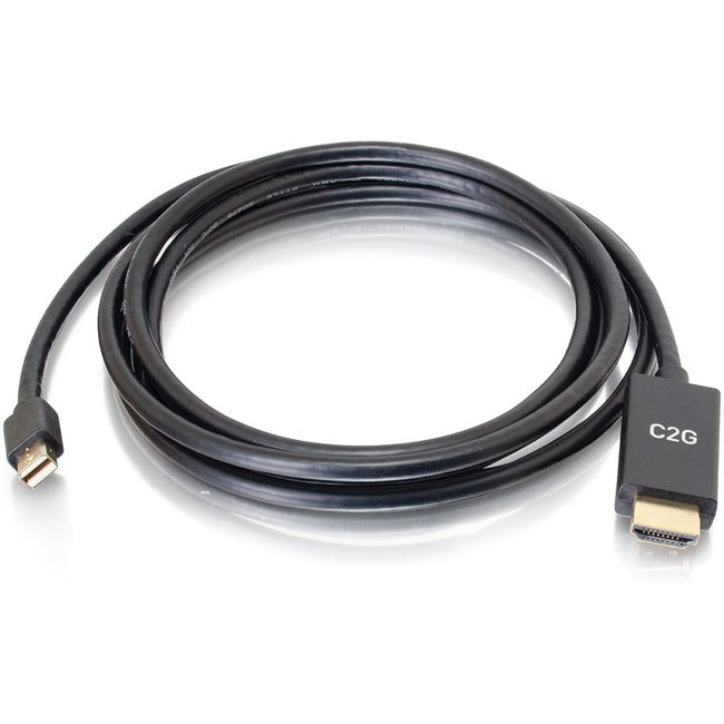 C2G 10ft 4K Mini DisplayPort to HDMI Cable - Passive - Black - M-M