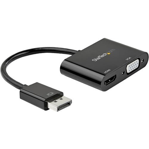 Startech 2-in-1 Displayport 1.2 (hbr2) To Hdmi 2.0 4k 60hz Uhd Hdr Or Vga 1080p Monitor A