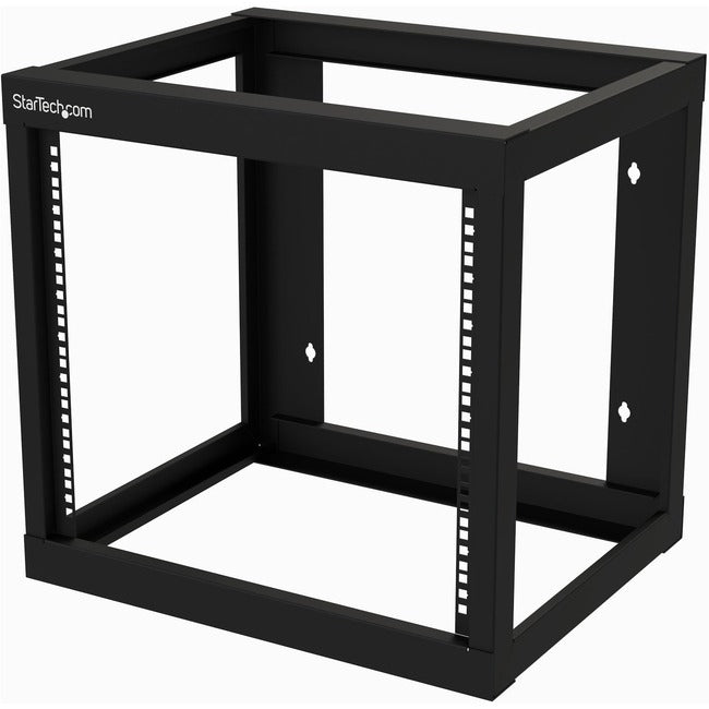 StarTech.com 9U 19" Wall Mount Network Rack - 17" Deep Open Frame for Server Room AV-Data-Patch Panel-IT-Computer Equipment w-Cage Nuts