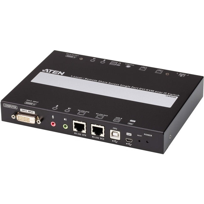 Aten 1-Local-Remote Share Access Single Port DVI KVM over IP Switch