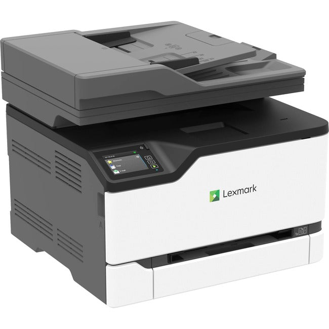 Lexmark CX431adw Laser Multifunction Printer-Color-Copier-Fax-Scanner-26 ppm Mono-26 ppm Color Print-2400x600 dpi Print-Automatic Duplex Print-75000 Pages-251 sheets Input-600 dpi Optical Scan-Color Fax-Wireless LAN  FRN